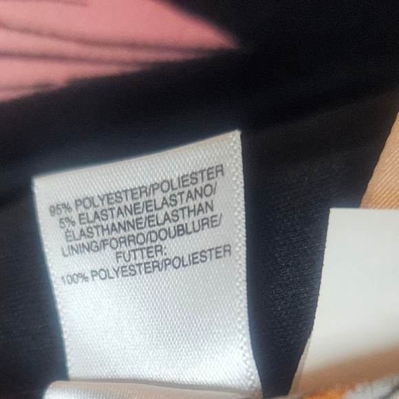 RACHEL Rachel Roy Tropical Print Sleeveless Sheath Dress NWT Sz 14W PTP 21" - Picture 12 of 13